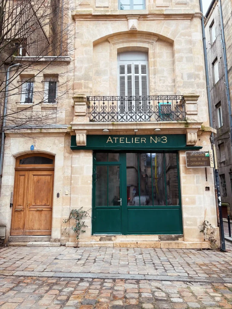Streets of Saint Pierre district, Bordeaux (France)