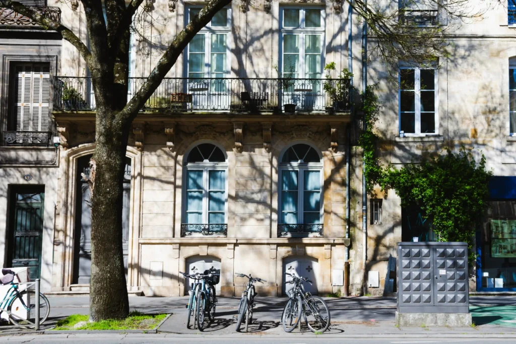 Streets of Bordeaux, France. Real Estate Opportunities
